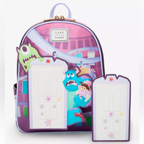 Loungefly Disney Pixar Monsters, Inc. Door Scene Set - Picture 1 of 10